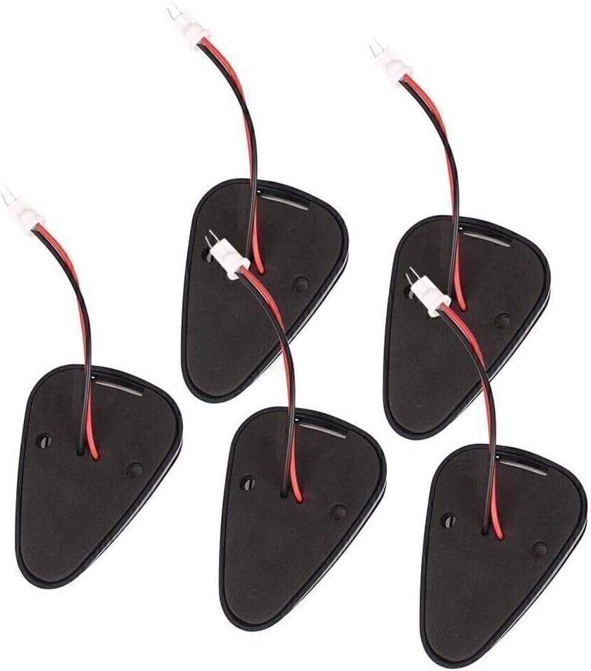 ya 7 8.24 baidi 5x Running Light Covers Cab Marker Roof Top for Ford E-150 E-250 1999-2016 Auto