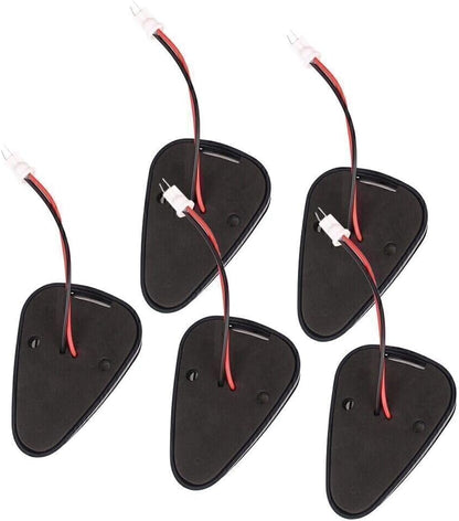 ya 7 8.24 baidi 5x Running Light Covers Cab Marker Roof Top for Ford E-150 E-250 1999-2016 Auto