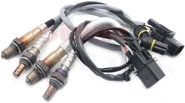 ya 15 10.19 zhengce 4PCS Up+Downstream Oxygen O2 Sensor for BMW E87 120i E90 320i 320si E91