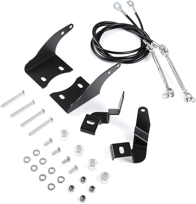 ya 4 8.8.2 Carbon Steel Hood Towing Cable Bracket for Toyota FJ Curiser 07-21