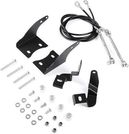 ya 4 8.8.2 Carbon Steel Hood Towing Cable Bracket for Toyota FJ Curiser 07-21