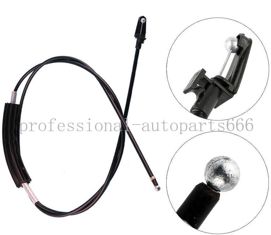 ya 11 9.14 baidi1PCS Engine Hood Latch Release Cable Line Fits for for Audi A6 Quattro S6 RS6 2008-11
