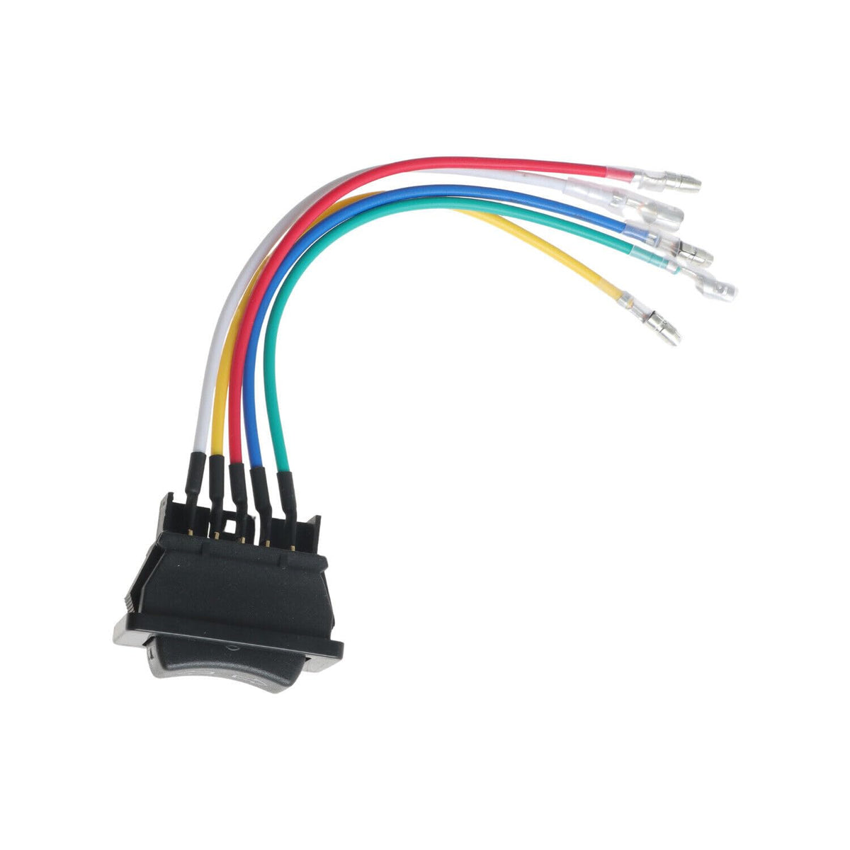 ya 5 8.10 2X Car Window Power Window 5 Pins Wires Illuminated Rocker Switch Universal