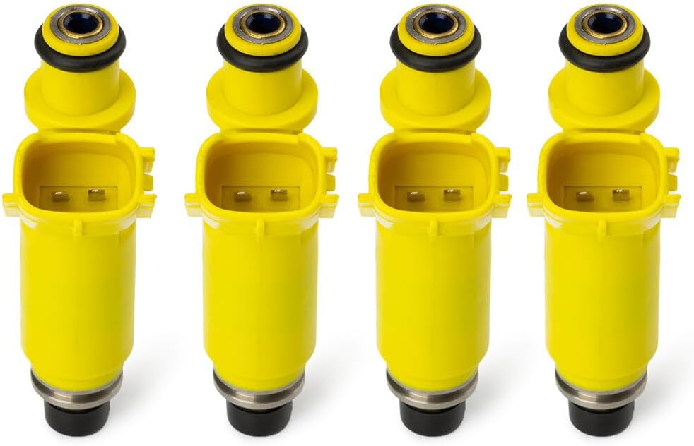 ya 10 9.16 baidi 4-piece set of new fuel injectors 23250-28050 for Toyota for RAV4 2.0L L4 2001-2003-