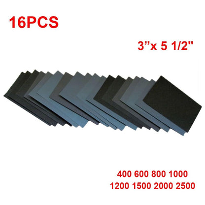 ya 13 9.15 baidi Polishing Sander Sand Papers Sandpapers 400 600 800 1000 1200 1500 Grit Wet Dry