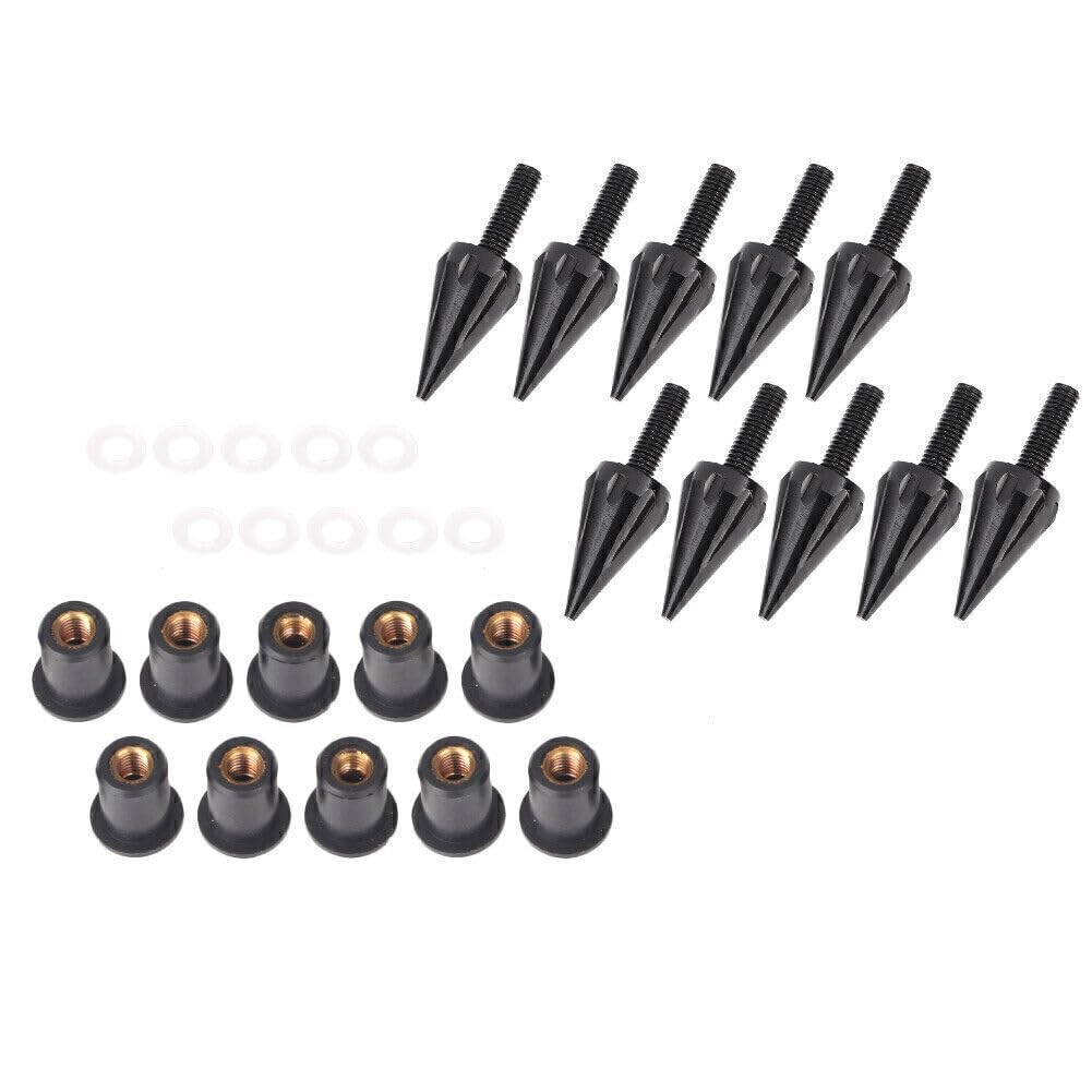 ya 9 10.24 Windscreen Windshield Spike Bolts Screws Fit for Honda for Yamaha for Suzuk