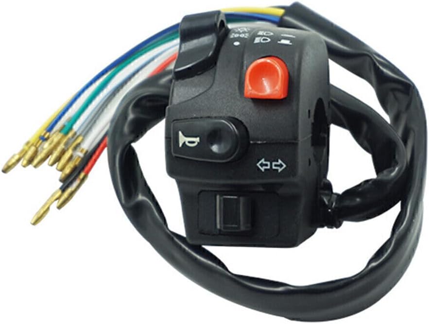 ya 4 8.14 22MM Motorcycle Horn Button Turn Signal Electric Light Start Handlebar Switch