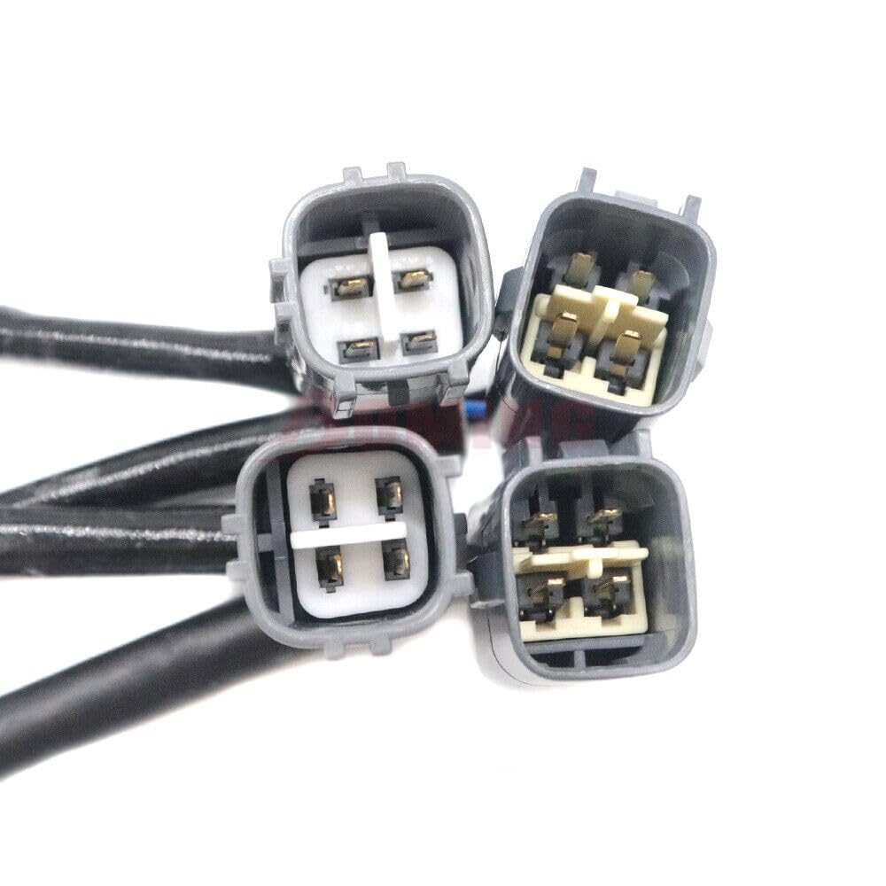 ya 5 8.24 baidi for Lexus LS460 2007-2009 4.6L V8 4PCS Upstream + Downstream Oxygen Sensor 
