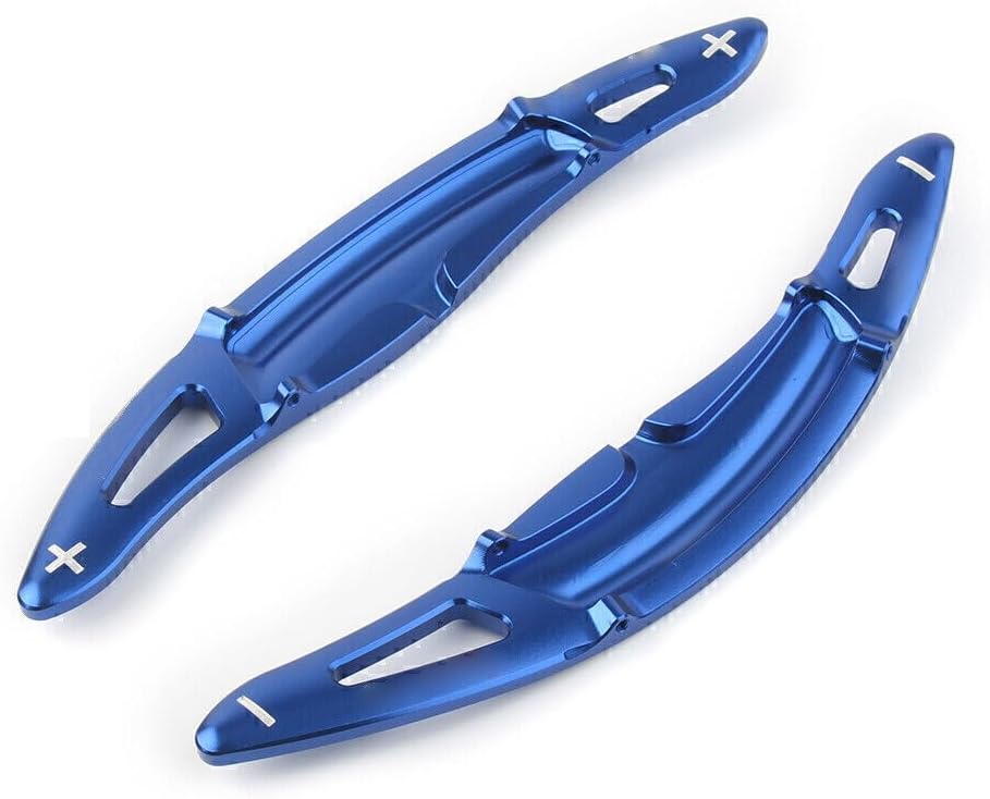 ya 4 8.14 Fit for Porsche 911 for Cayenne Carrera Blue Steering Wheel Shift Paddle Shifter Cover