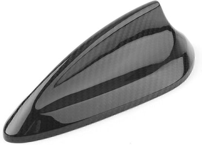 ya 4 8.14 Black Carbon Fiber Shark fin Antenna Cover Trim Fit for BMW F15 F26 F20 F21 F16 F85