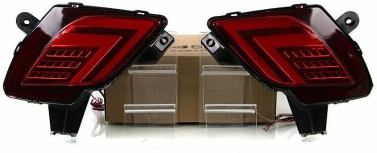 ya 2 8.15 A pair of red LED rear bumper brake turn signals suitable for Mazda CX-5 CX5 2013-2016