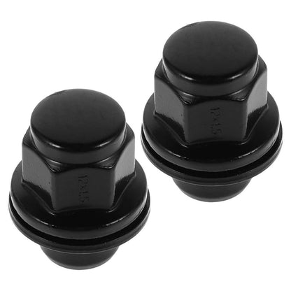 ya 13 9.15 baidi 2 Pcs Tire Nut Universal Wheel Lock Key Locks for Cars Lug Chrome Nuts