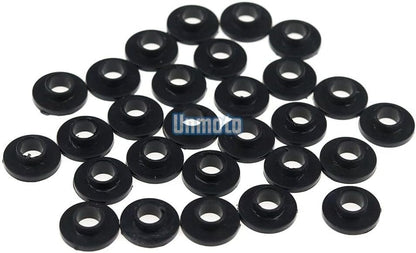 ya 23 10.7 baidi Black Fairing Bolt Kit body screws Clips for Yamaha YZF R6 2003-2005 R6S 06-09