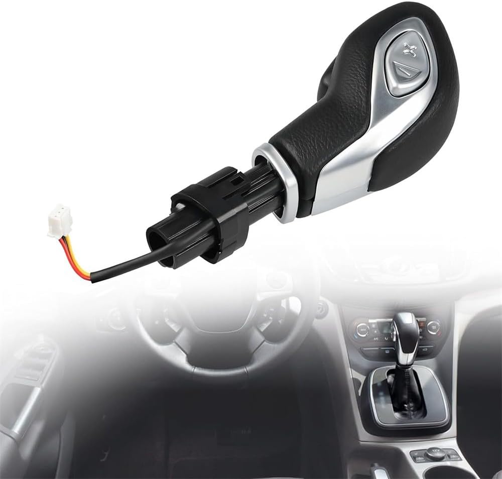 ya 28 10.13 zhengce Auto Transmission Gear Shift Knob Shifter Lever for Ford Escape Fusion 2013