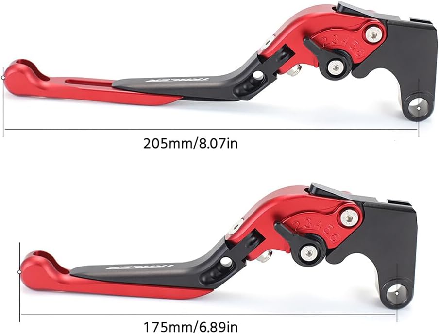 ya 4 8.24 baidi Adjustable Folding Extendable Clutch Brake Lever for Yamaha Tracer 9/GT 2021-24