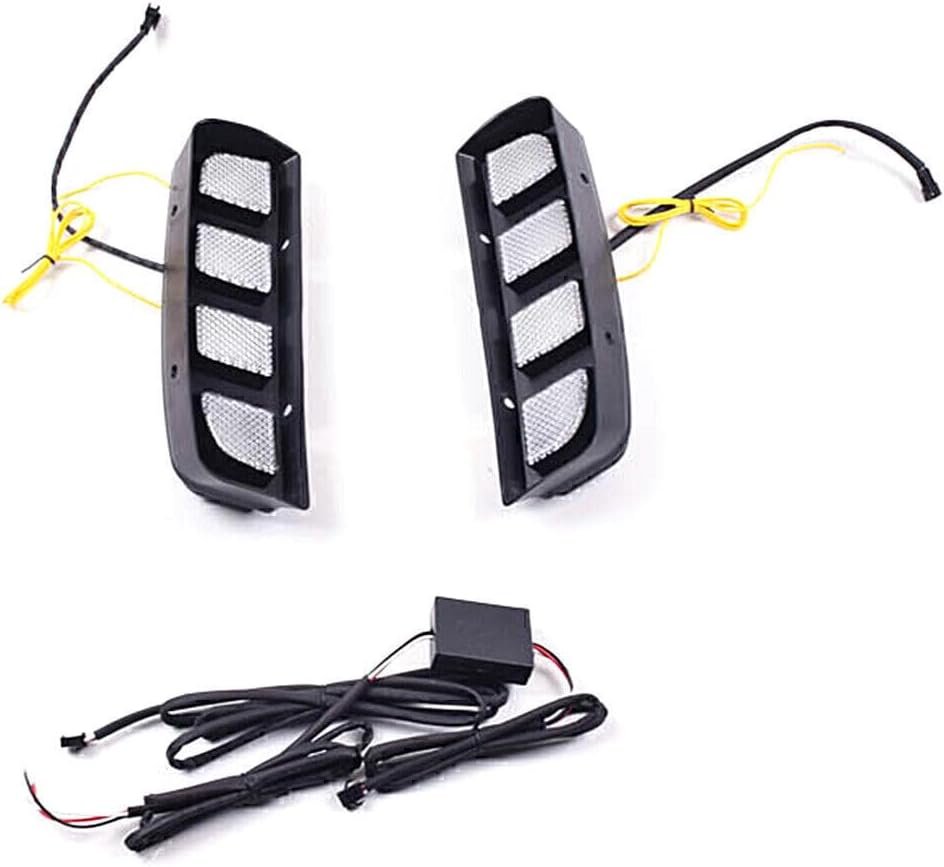ya 2 8.15 Suitable for Honda Civic 2016-2019 17 R daytime running fog lights with turning LED DRL