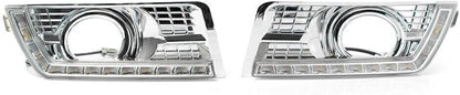 ya 3 8.24 baidi LED Daytime Running Light w/Turn Signal Fit for Cadillac SRX SUV DRL Fog 2011-2014