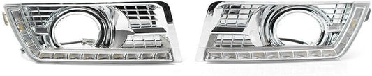ya 4 8.10 LED Daytime Running Light w/Turn Signal Fit for Cadillac SRX SUV DRL Fog 2011-2014