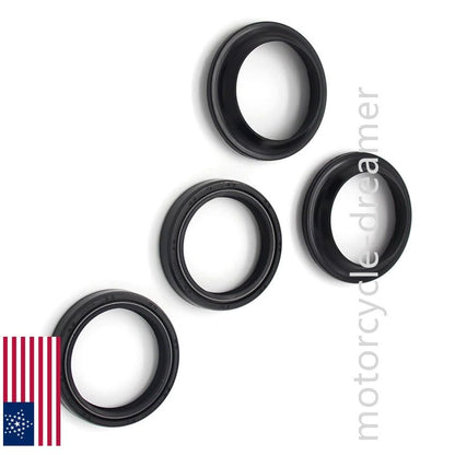 ya 13 9.15 baidi for Triumph Fork Dust Wiper Seals Kit Tiger 955i Tiger 900 EFI Tiger 885i 01-06