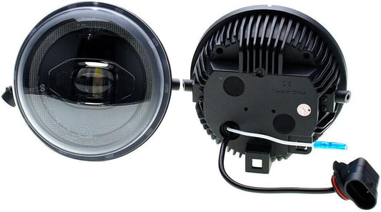 ya 4 8.10 2 Pack for 08-2017 for Toyota Sequoia DRL LED Daytime Running Driving 6500K Fog Light 
