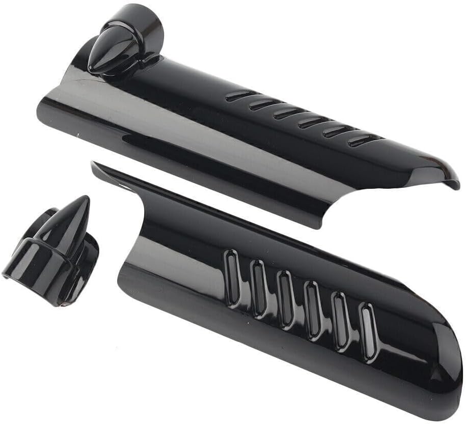 ya 4 8.14 Fork Lower Leg Side Deflectors Shield Cover for Harley Touring Road King 00-13