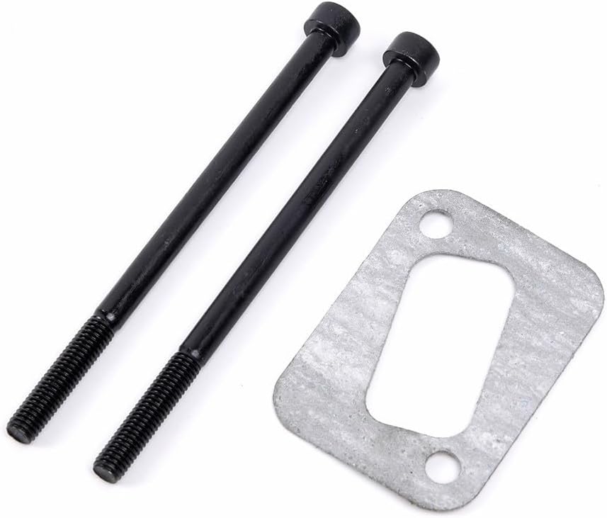 ya 28 10.13 baidi Muffler Exhaust Bolts +Gasket For Jonsered 2141 2145 2150 2149 2152 Chainsa