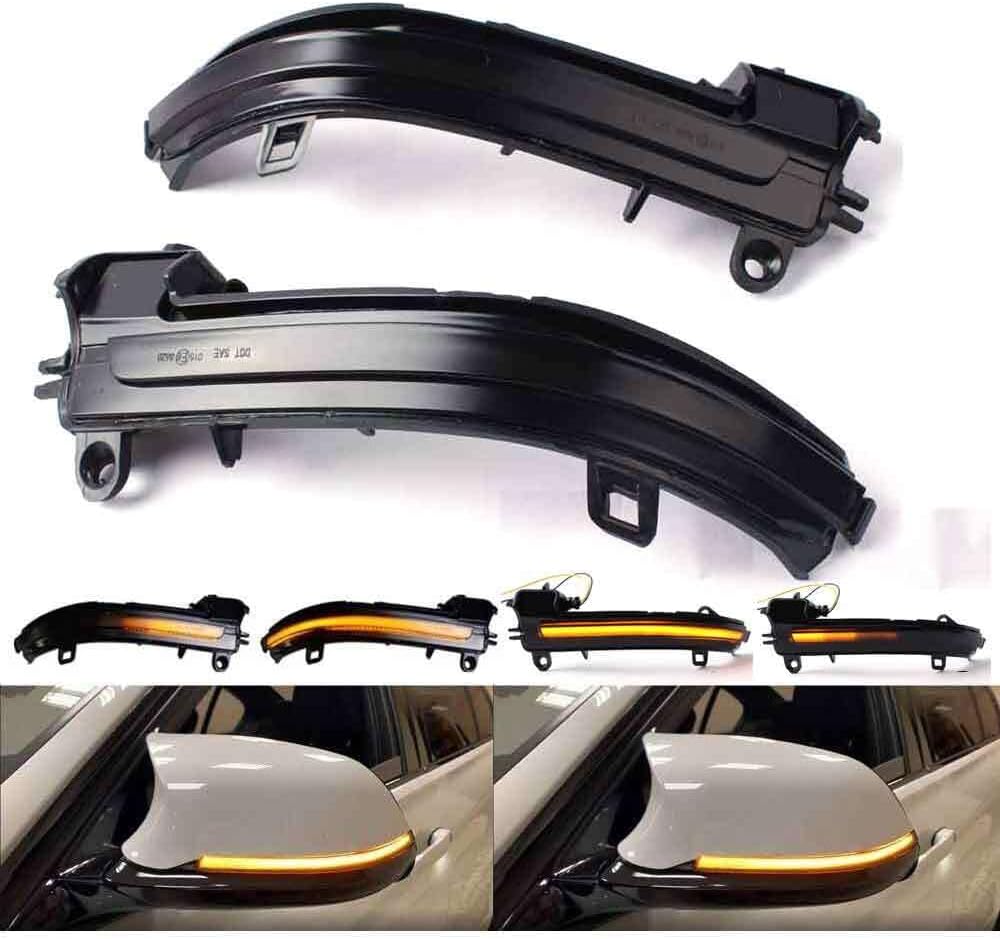 ya 4 8.8 for BMW 1 2 3 4 Series F30 X1 i3 LED Dynamic Turn Signal Mirror Sequential Light