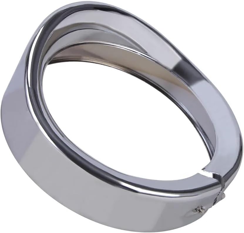 ya 6 8.14 7-inch headlight decorative ring shield chrome plated for Harley Street Glide FLHX