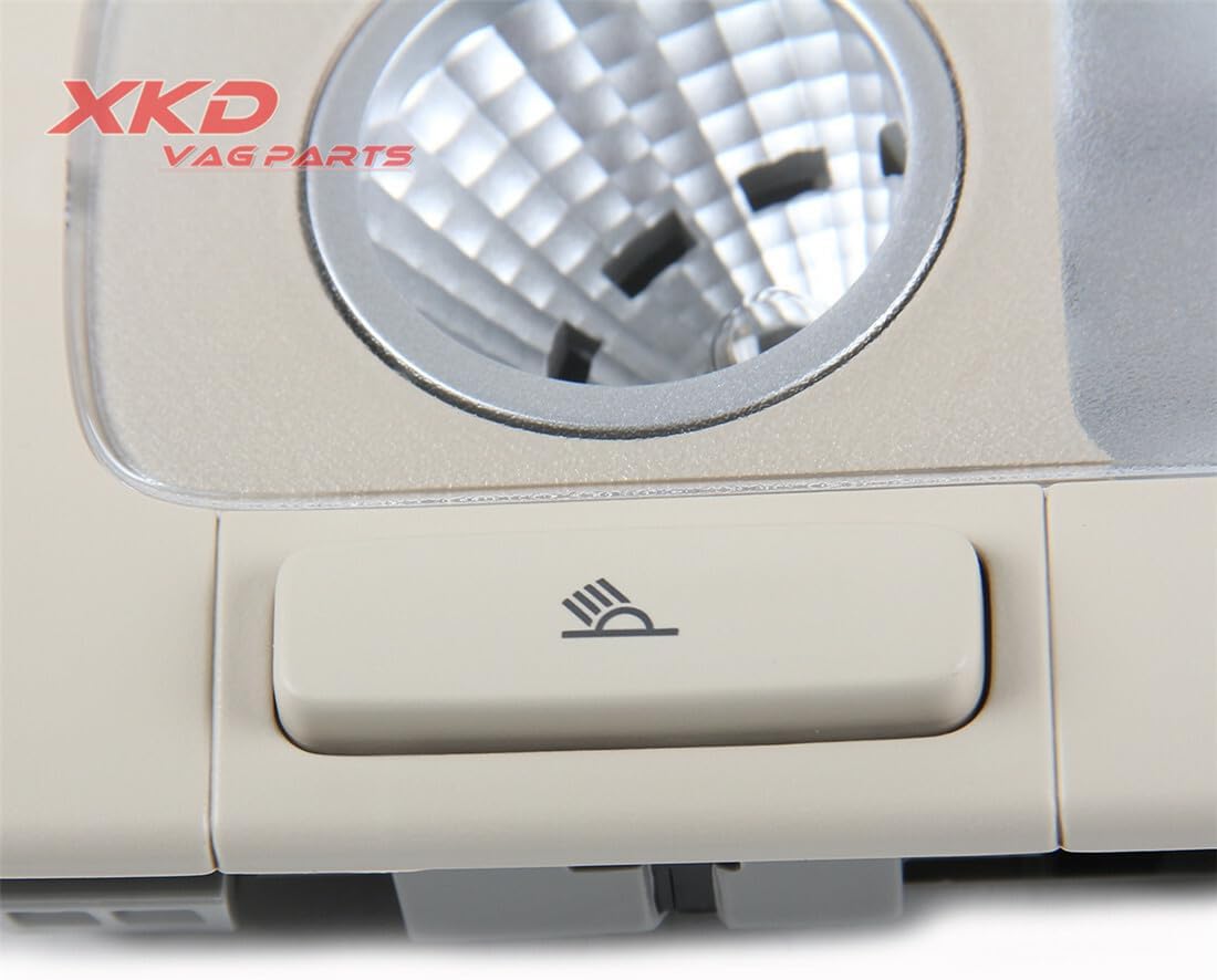 ya 4 8.24 baidi Beige Rear Interior Roof Reading Light Fit for VW CC 09-17 for JETTA 3C0947291E