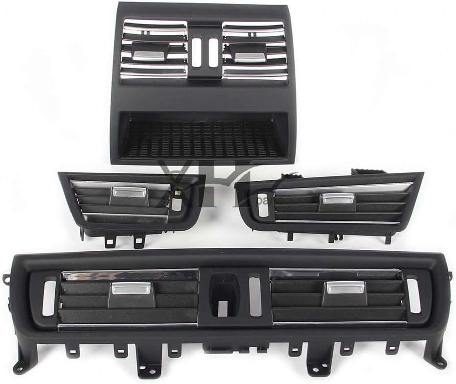 ya 10 9.16 baidi 4pcs Dash AC Air Outlet Vent Kit Fit for BMW 520i 525i 530i 5 Series