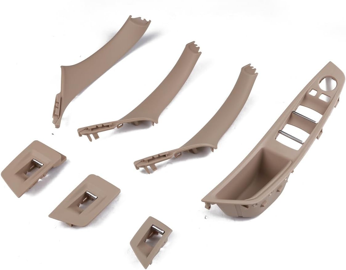 ya 5 8.10 Beige door handle recessed handle switch panel suitable for BMW 520i 2010-2016