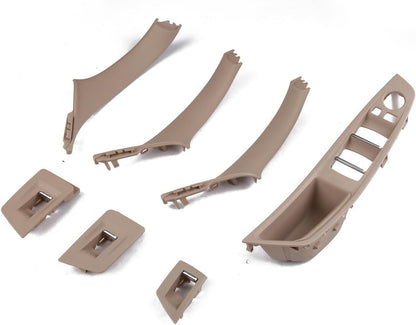 ya 5 8.10 Beige door handle recessed handle switch panel suitable for BMW 520i 2010-2016