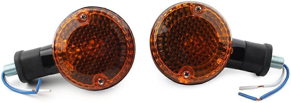 ya 6 8.24 baidi 2x Turn Signal Light Indicator Blinker Amber Lamp Fit for Yamaha Bolt XVS950 14-18