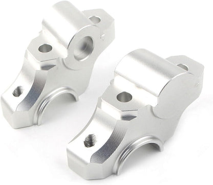 ya 4 8.8.2 Handle Clamp Handlebar Riser Bar for Yamaha MT FZ 09 MT09 2013-2017 2016 Silver