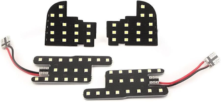 ya 4 8.8 4 Piece White Car Interior Dome Map Reading Light Kit Fits 2013-2019 for Honda CRV