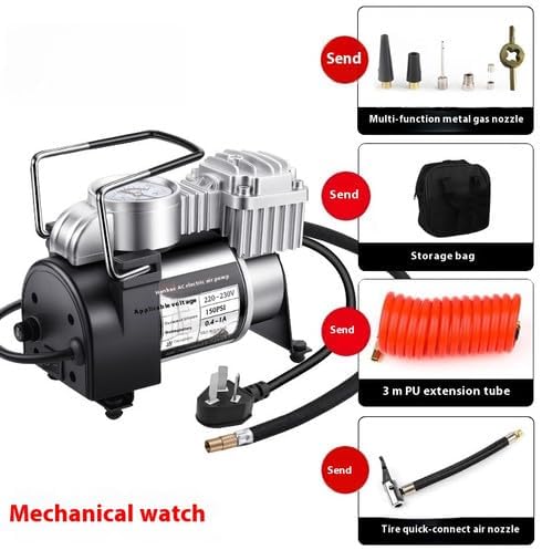 ya 28 10.13 baidi Portable Electric Inflator Pump Air Compressor for car, Bicycle,Motorcycle,Ball-5-1