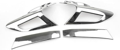 ya 4 8.14 for Toyota C-HR CHR 16-18 Chrome 4x Rear Back Lamp Tail light Panel Cover Trim