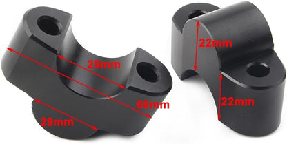 ya 13 9.15 baidi Handle Bar Riser Adapter Risers Fit for Kawasaki Z900RS Z900 RS 2018 2019 2020 Green