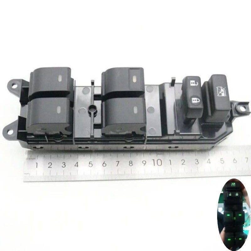 ya 5 8.10 Green Light Power Window Control Adjustment Switch Suitable for Toyota for Land Cruiser Prado