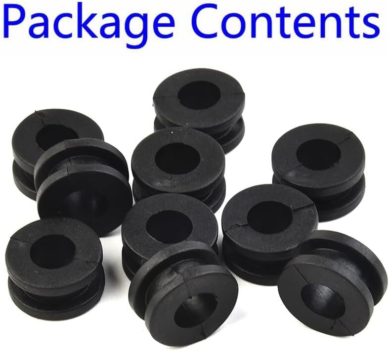 ya 13 9.15 baidi 10 Pcs Motorcycle Rubber Grommet Mount Set Side Cover Fender For for Honda