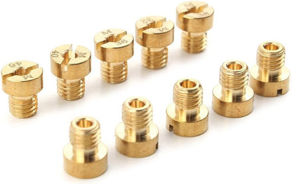 ya 7 8.24 baidi 10x 70-88 M5 Main jet For Dellorto Carburetor SHA SHB UA UB PHBG VHB-CS VHBT-CS