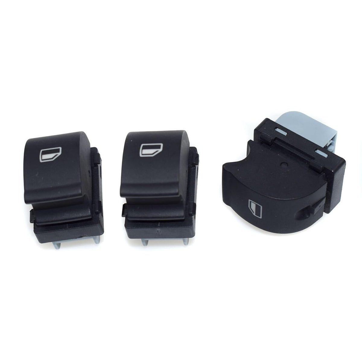 ya 13 9.15 baidi 8ED959855 Passenger Window Switch Button 3 Pieces Suitable for Audi A4 S4 B