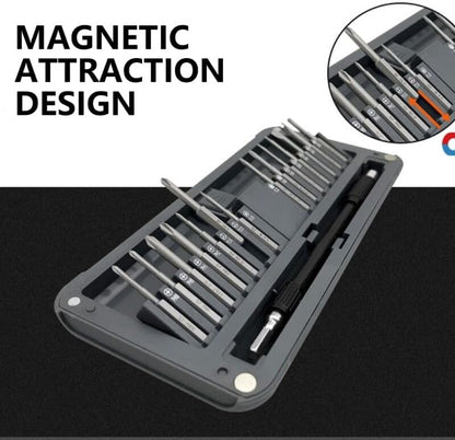 ya 26 10.21 baidi 30 In 1 Pision Screwdriver Set With Long Bit Case Professio l