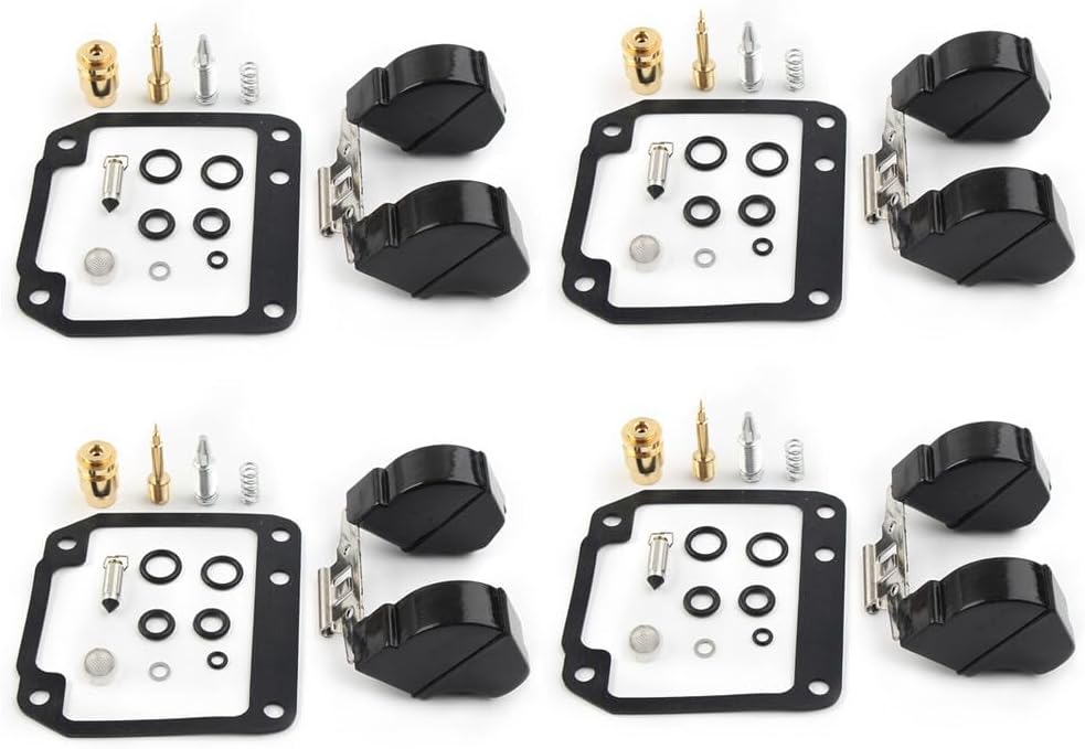 ya 2 8.15 4 Carburetor Repair Kit Carb Rebuild Float Sets for Yamaha FZ600 YX600 Radian