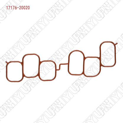 ya 11 9.14 baidi1717620020 Air Intake Manifold Plenum Gasket Set for Toyota Highlander 2004-2010