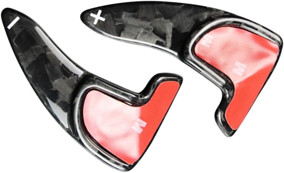 ya 4 8.8.2 Carbon Fiber Steering Wheel Shift Paddle Fit for Dodge for Challenger for Charger 2015-2021