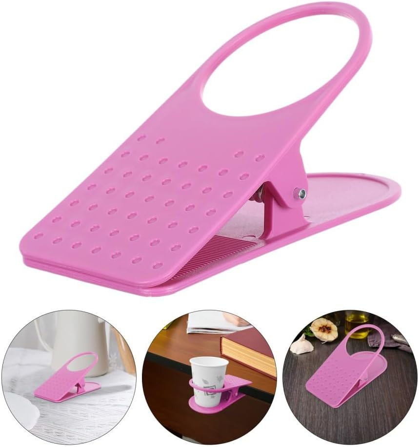 ya 26 10.21 baidi 3 Pcs Table Cup Holder Desk Side Mug Clip Drink for Drinking Holders