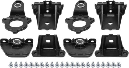 ya 28 10.13 zhengce 2X Front Headlight Bracket Repair Kit for 2016-19 7 Series G11 G12 6311744