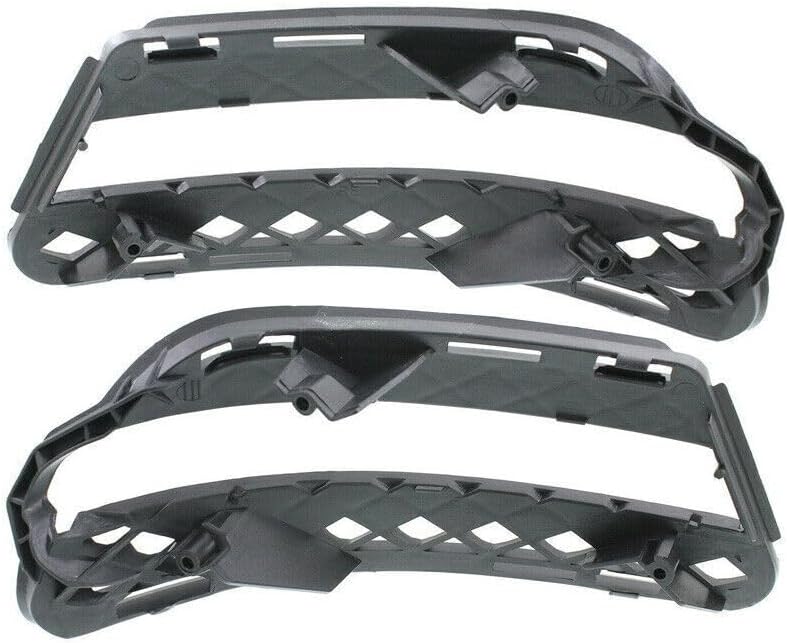 ya 4 8.14 Front bumper left fog light mesh grille fits Mercedes W221 S350 S550