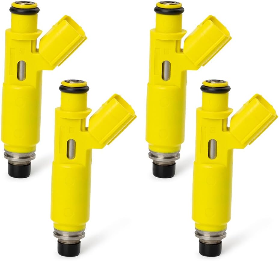 ya 10 9.16 baidi 4X Fuel Injectors Flow Matched 23250-28050 2001-2003 Fit for Toyota for RAV4 2.0L